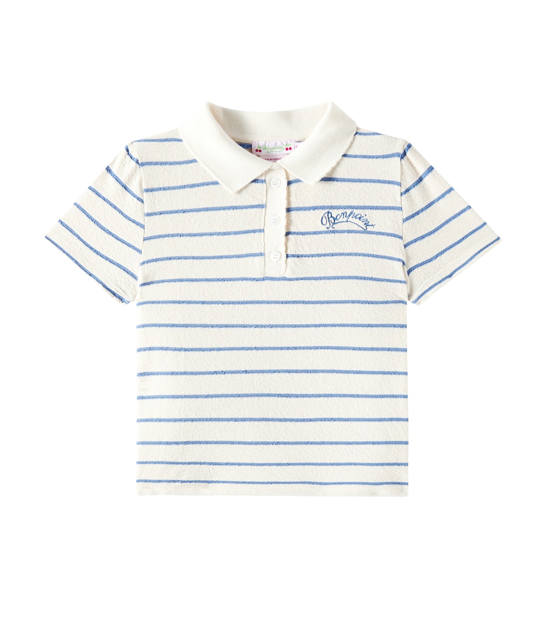 Elen cotton-blend polo shirt | Bonpoint