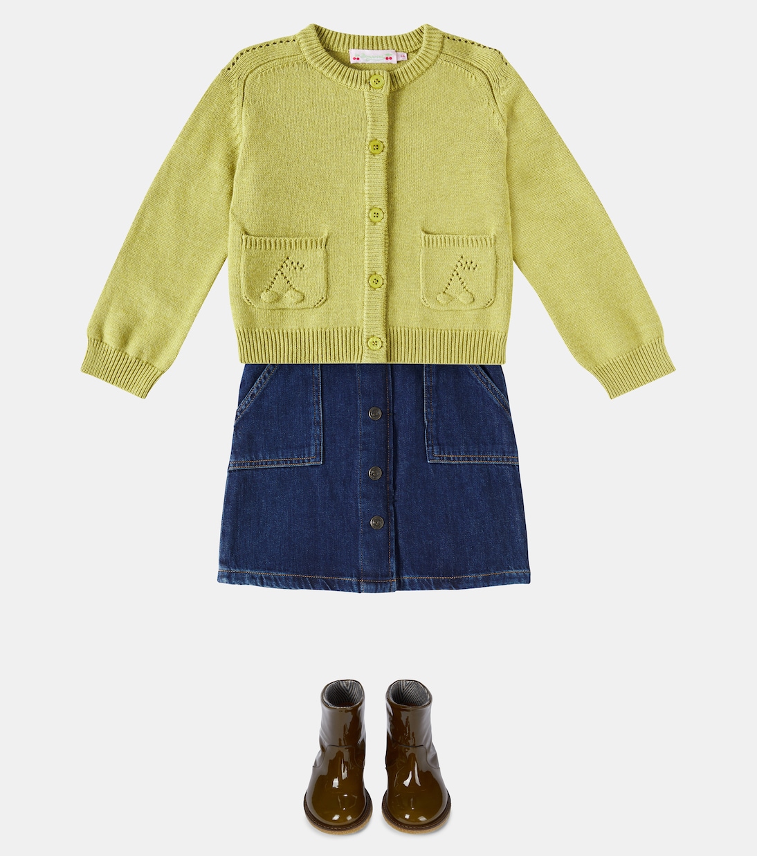 Cardigan Elisea en laine et coton | Bonpoint