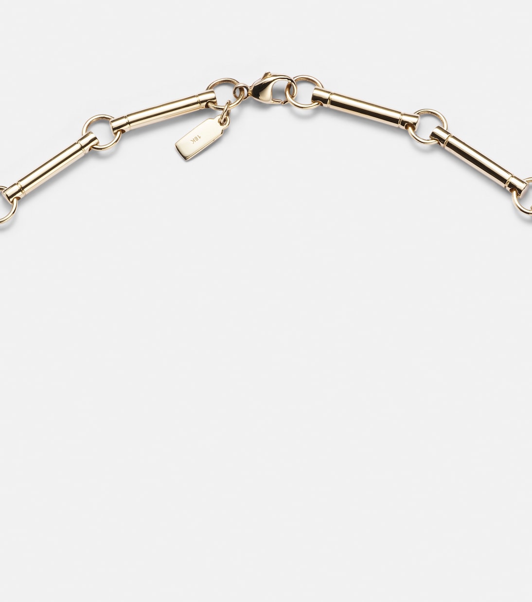 Four Heart Clover 18kt gold (750/1000) necklace with diamonds | FoundRae