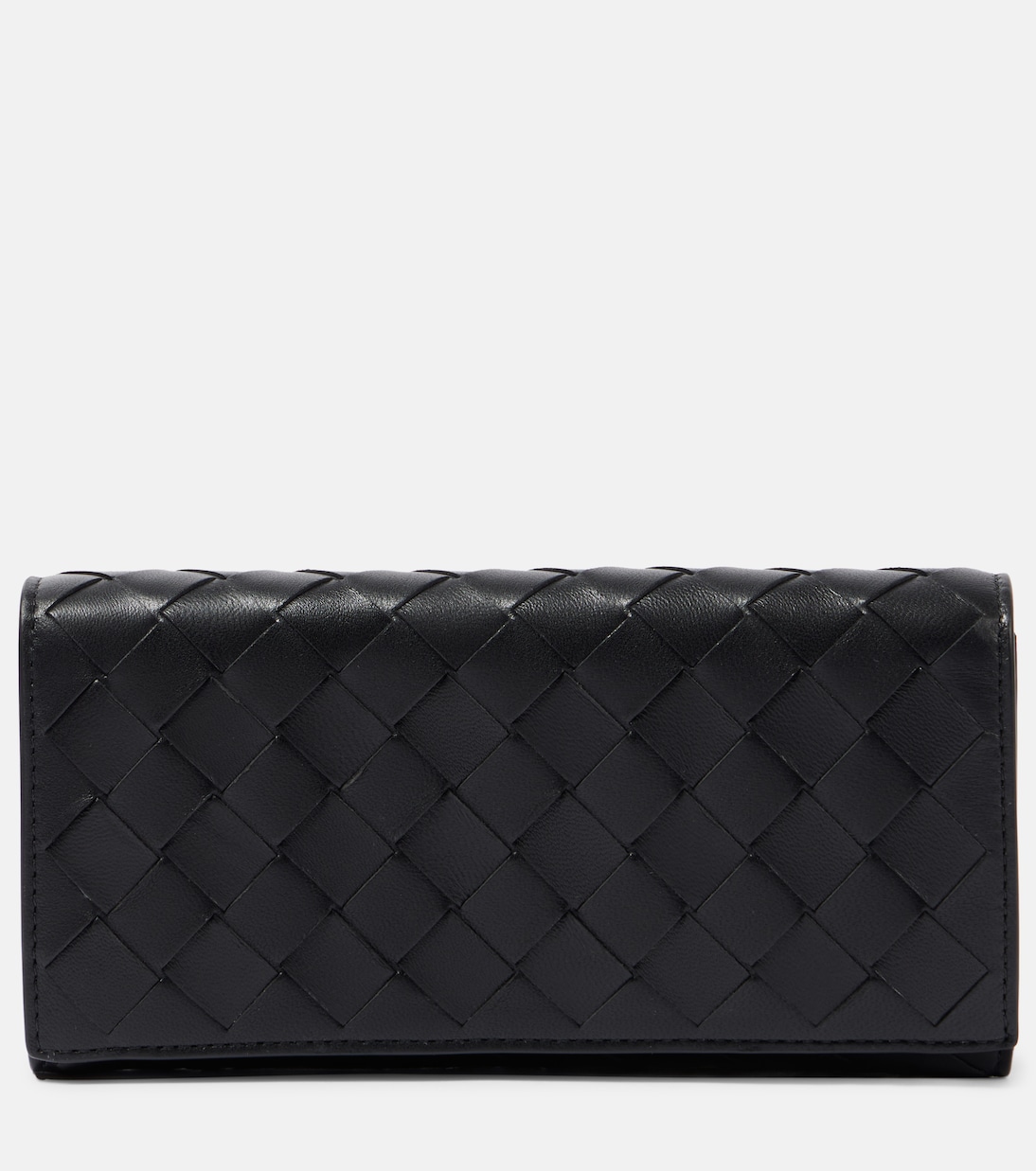 Intrecciato Large leather wallet | Bottega Veneta