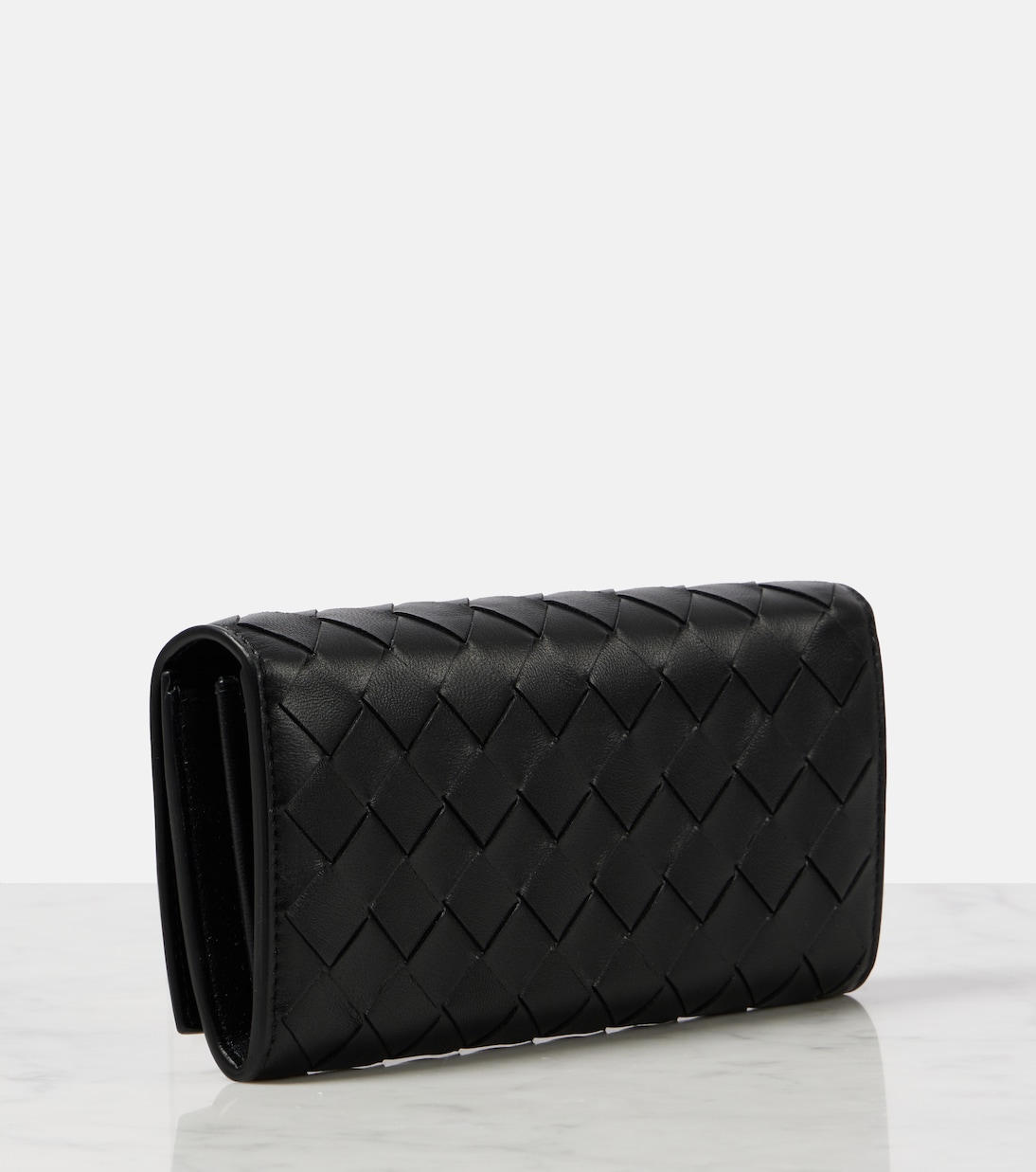 Intrecciato Large leather wallet | Bottega Veneta