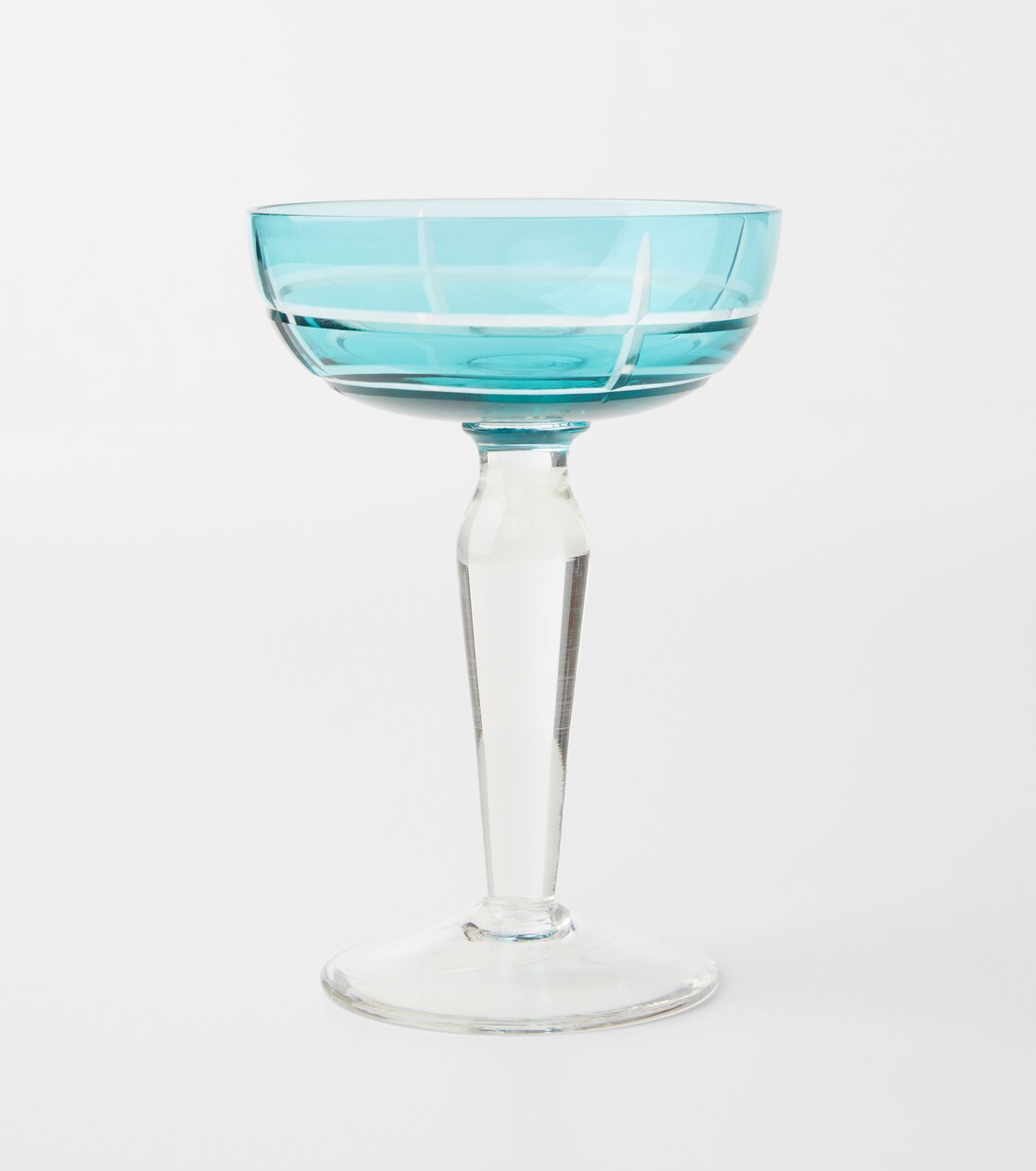 Cuttings set of 6 champagne coupe glasses | Polspotten