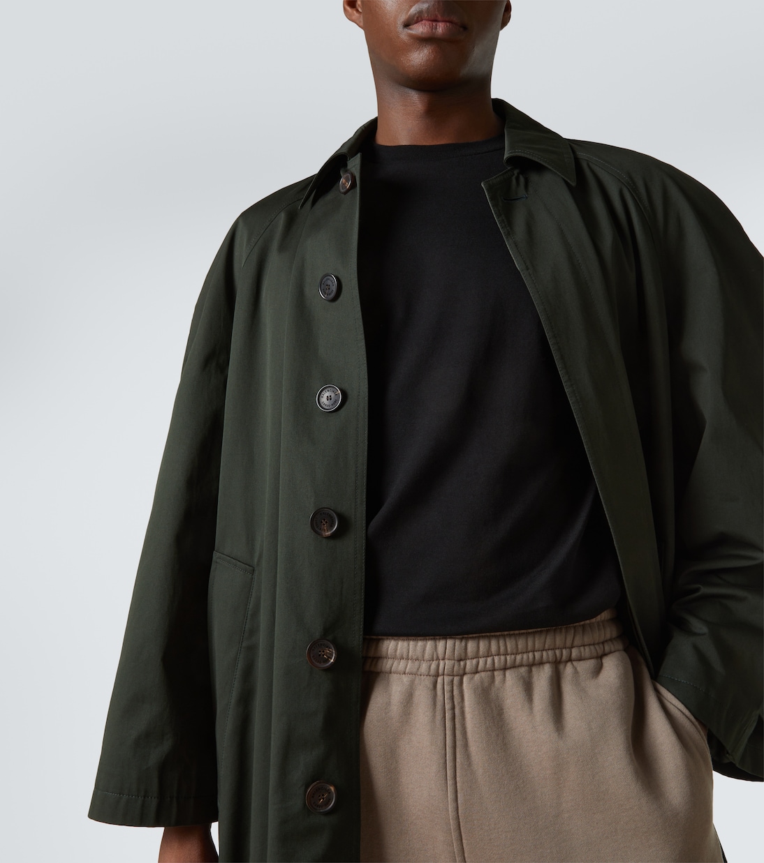 T-shirt Luster Plaiting in cotone | Auralee