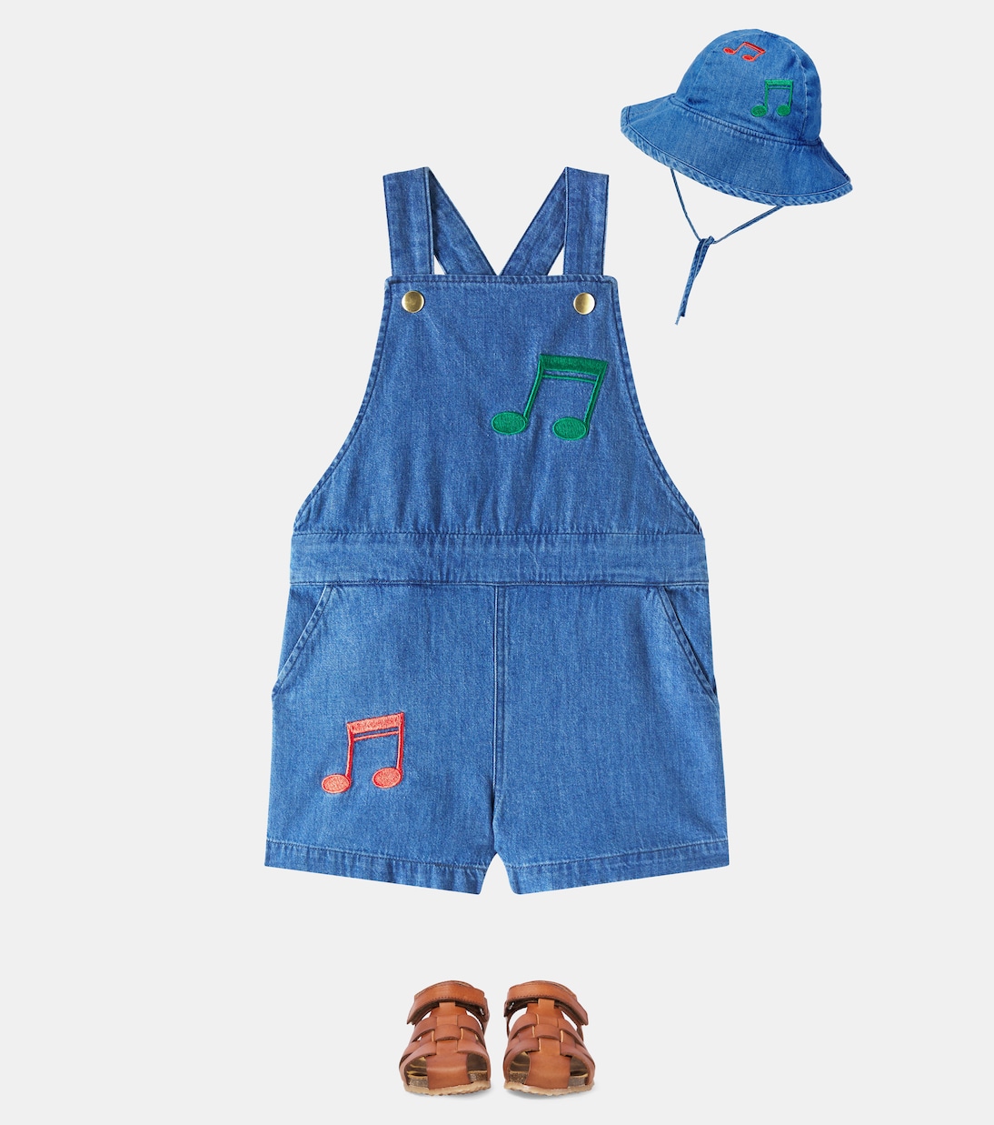 Latzhose aus Denim | Mini Rodini