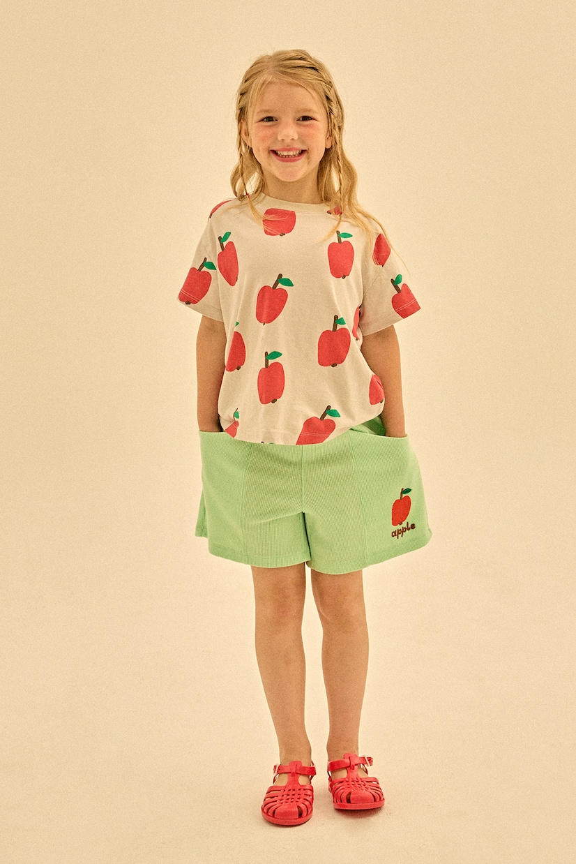 T-Shirt Apple aus Baumwolle | Jellymallow