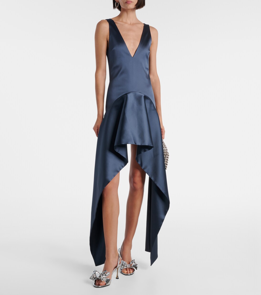 Le Cadeau 95 mirrored leather sandals | Mach & Mach