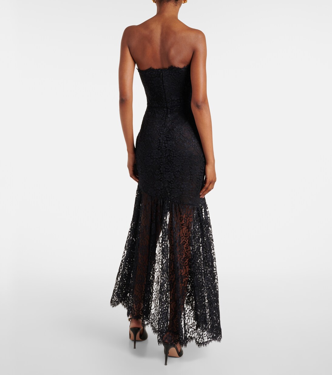 Robe bustier en dentelle | Alessandra Rich