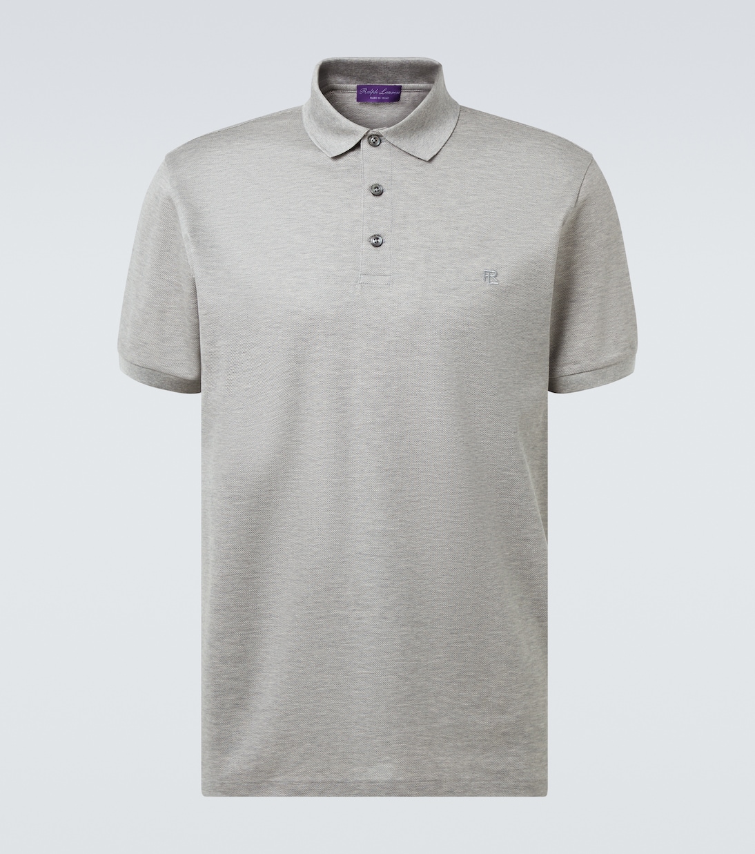 Polohemd Reg aus Baumwollpiqué | Ralph Lauren Purple Label