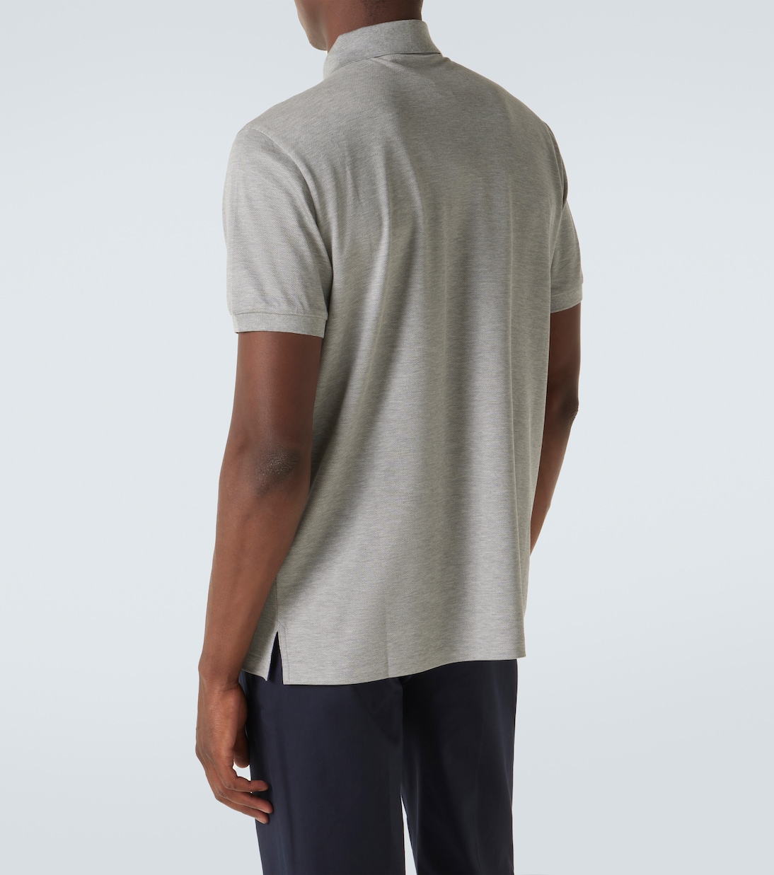 Polohemd Reg aus Baumwollpiqué | Ralph Lauren Purple Label