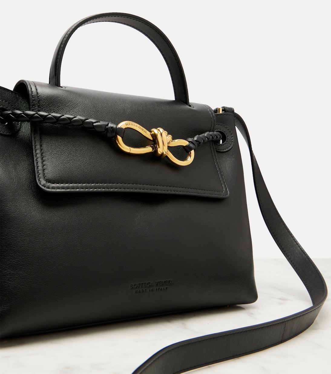 Sac Ciao Ciao Knot Small en cuir | Bottega Veneta