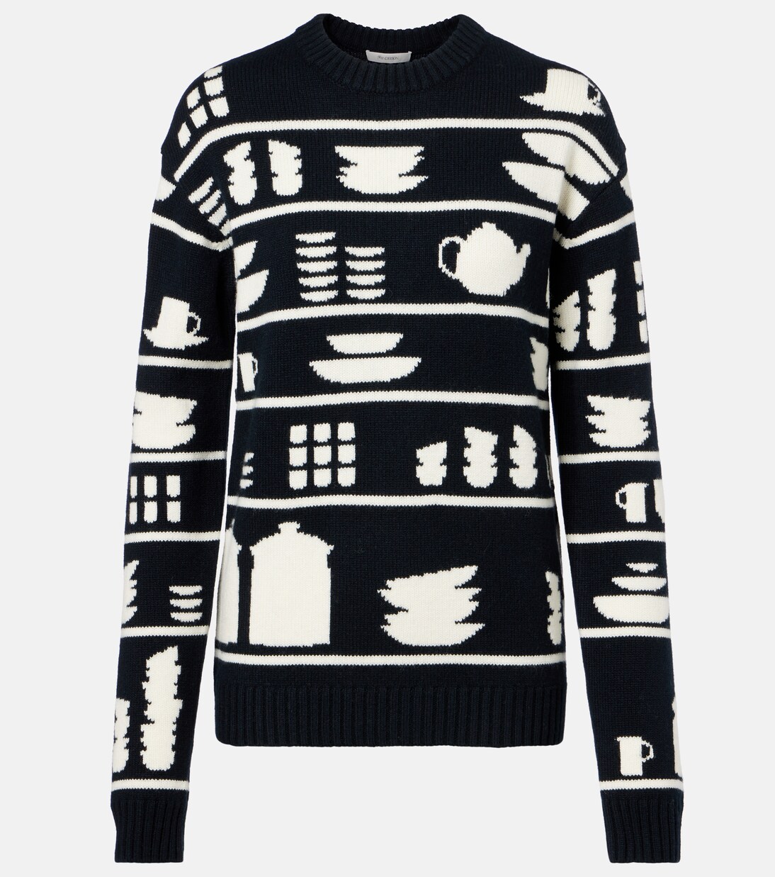 Jacquard wool sweater | JW Anderson