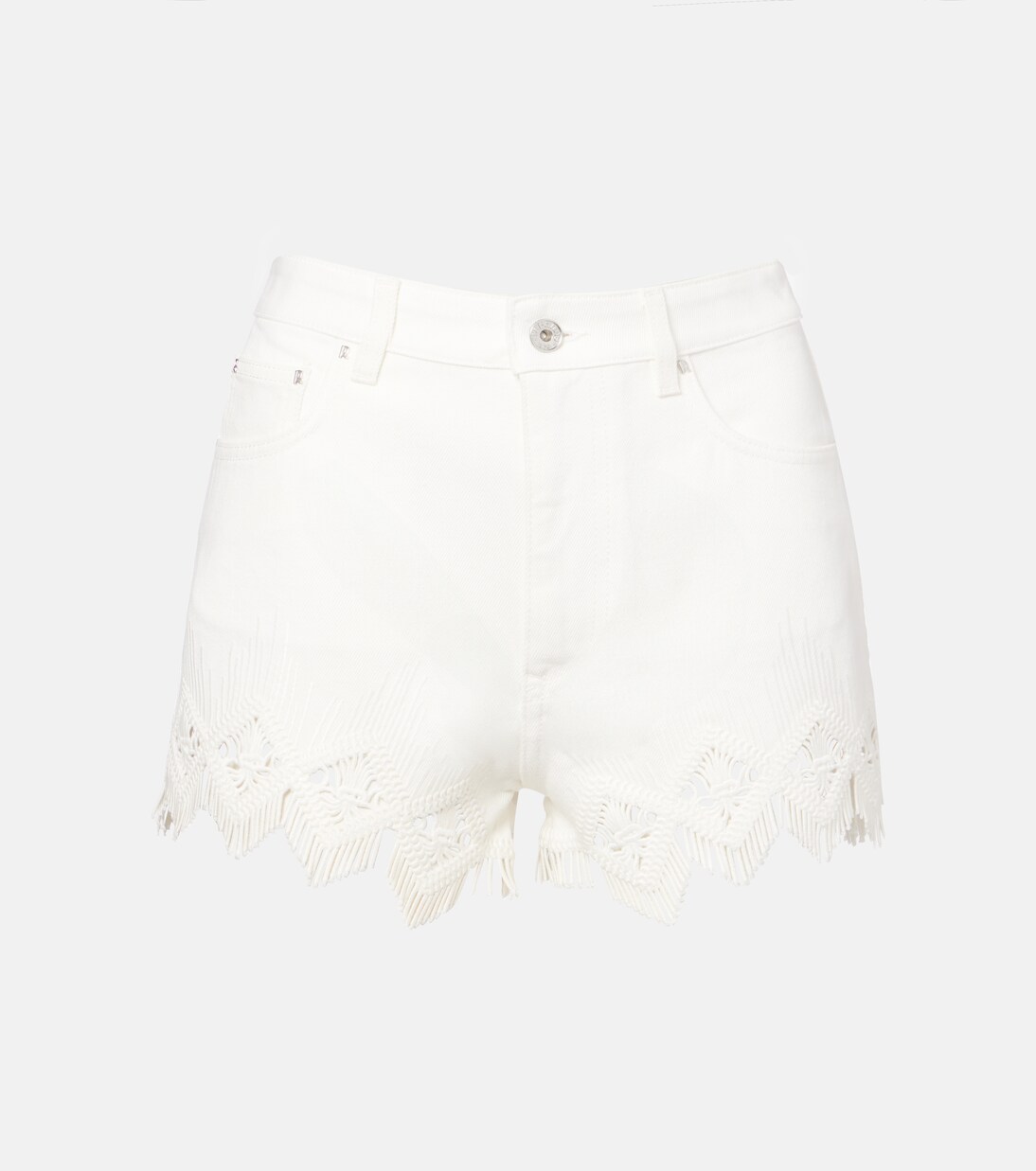 Short en macramé de coton | Rabanne