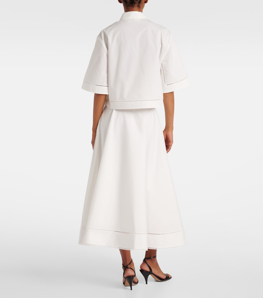 Chemise brodée en coton | Róhe