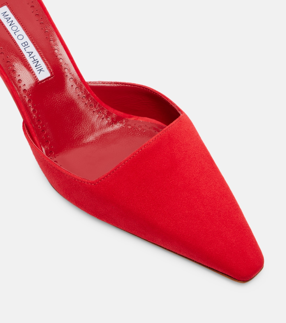 Moiramu suede mules | Manolo Blahnik