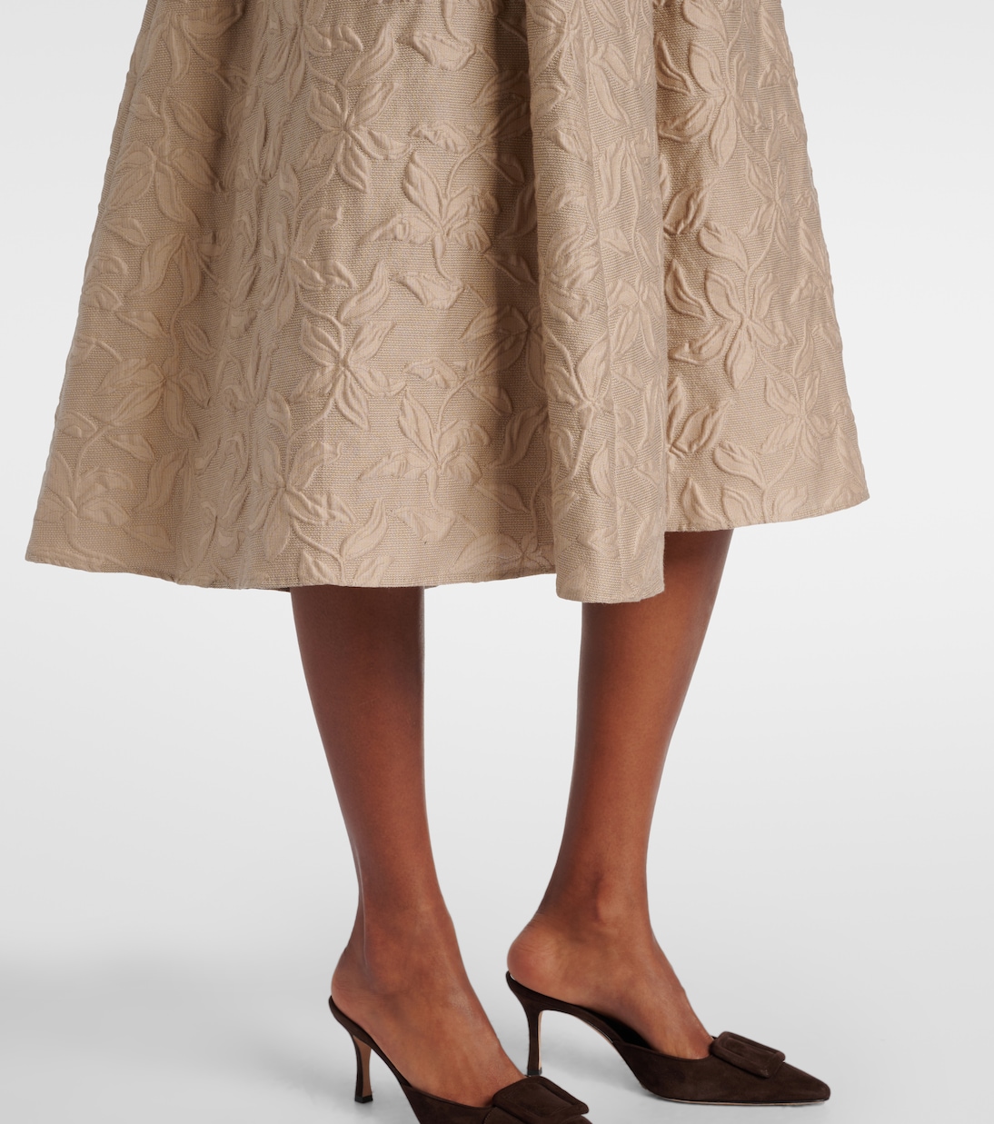 Robe Fiaba en jacquard de coton mélangé | 'S Max Mara