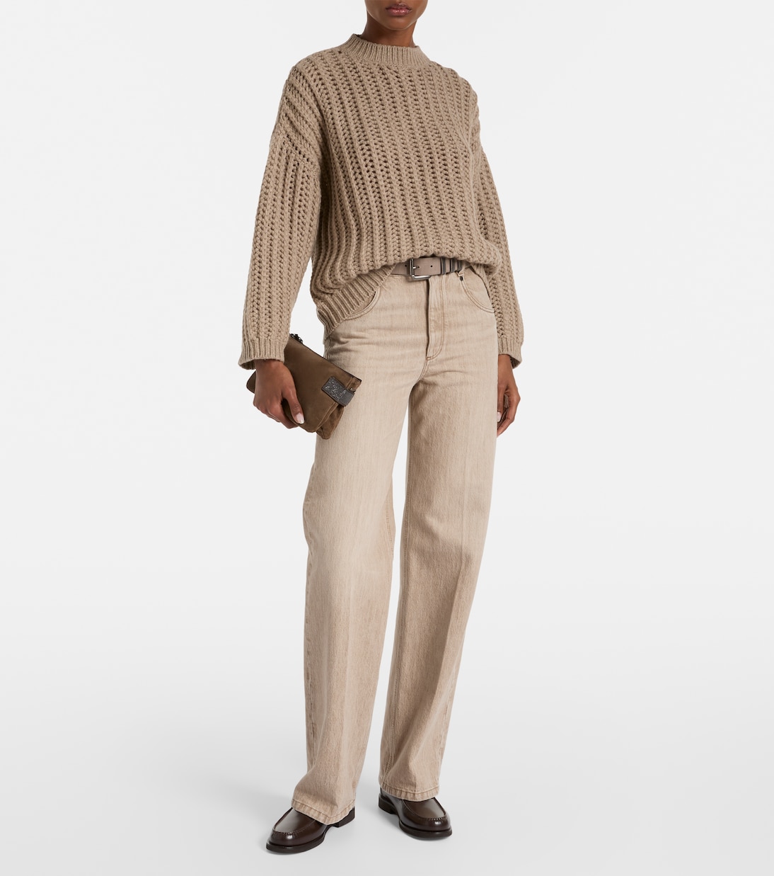 Pullover in cashmere | Brunello Cucinelli