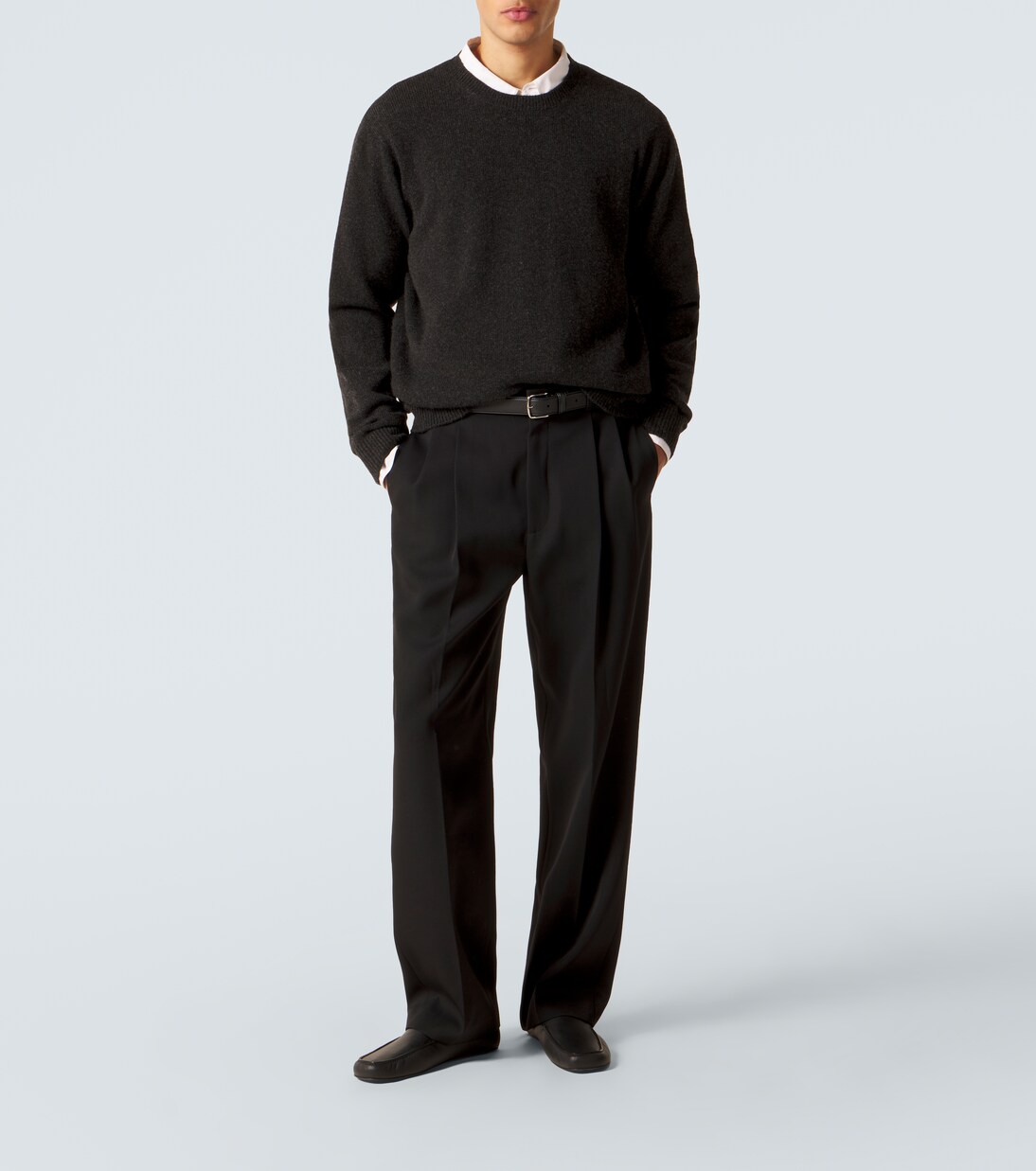 Leo leather loafers | The Row