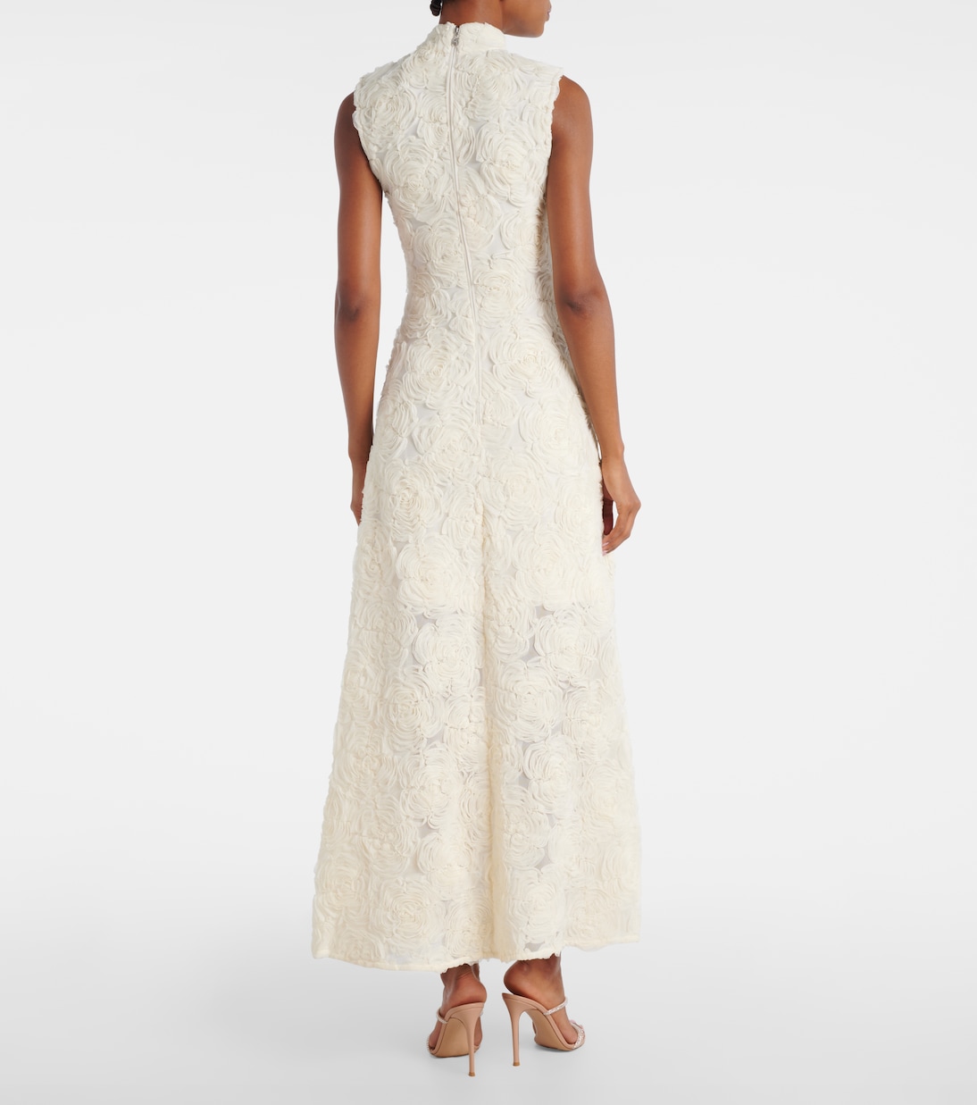 Robe longue à fleurs | Rotate