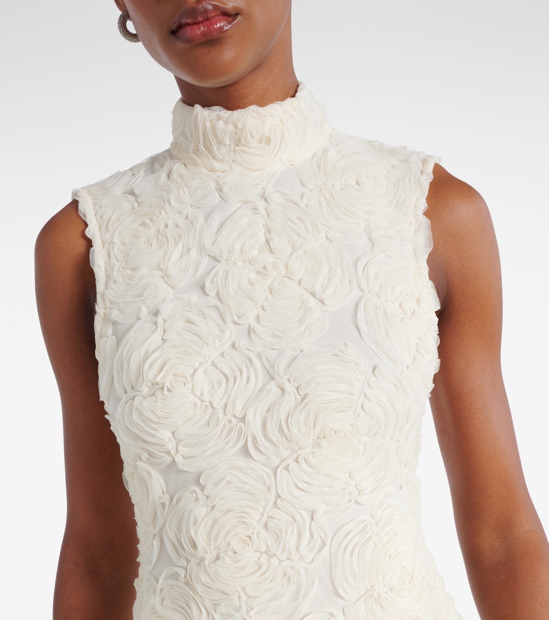 Robe longue à fleurs | Rotate