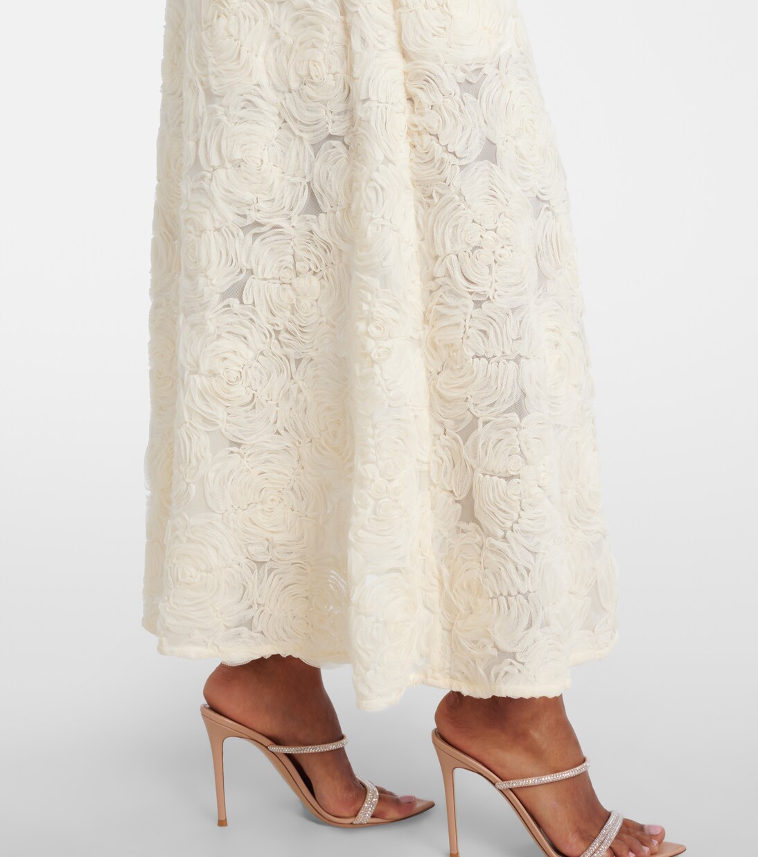 Robe longue à fleurs | Rotate