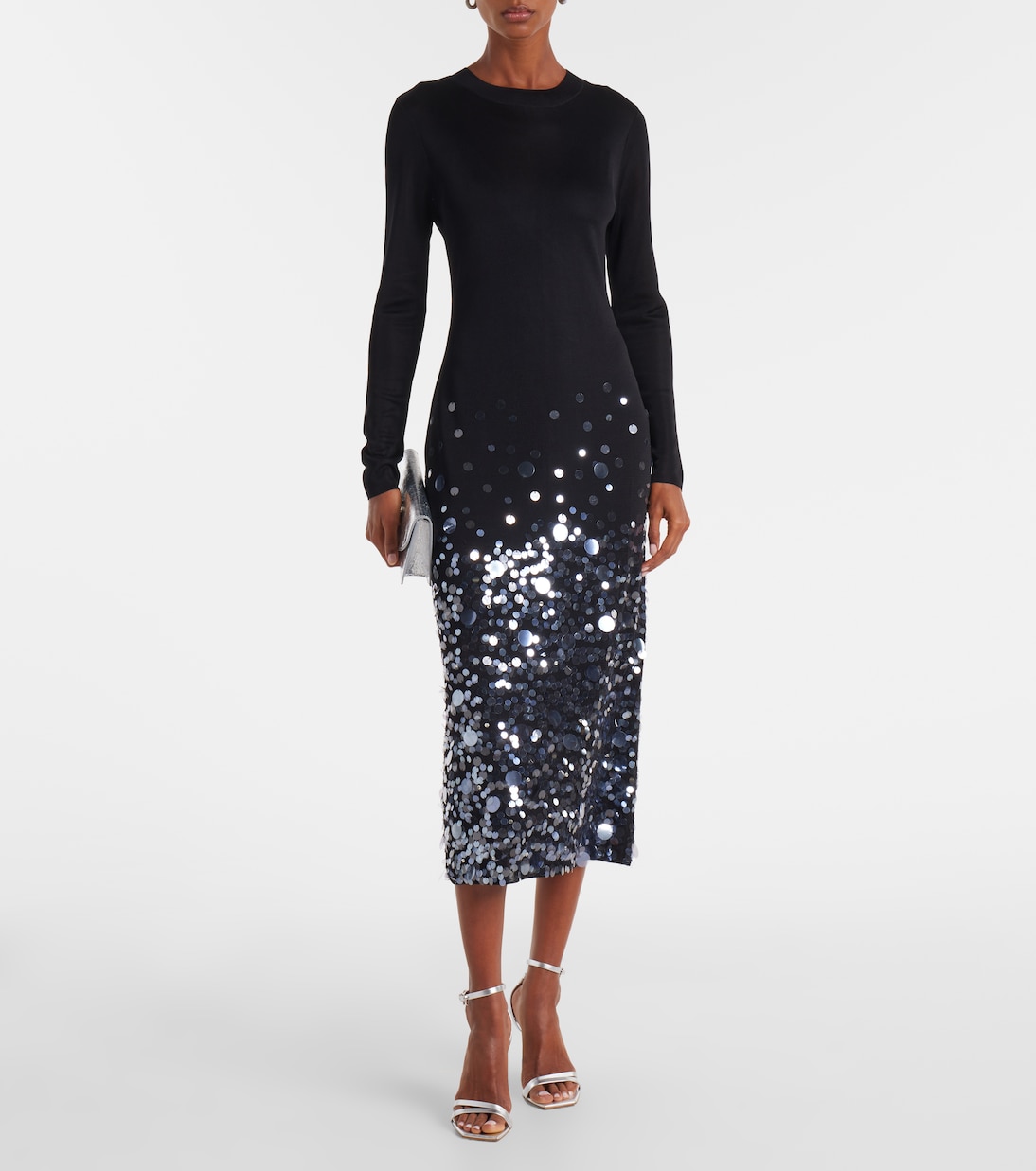 Sequined cocktail dress | Carolina Herrera
