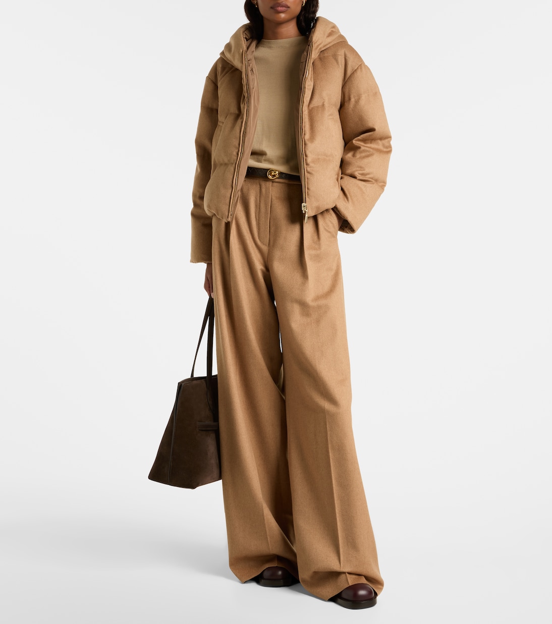 Wendbare Daunenjacke Dalia aus Kamelhaar | Max Mara