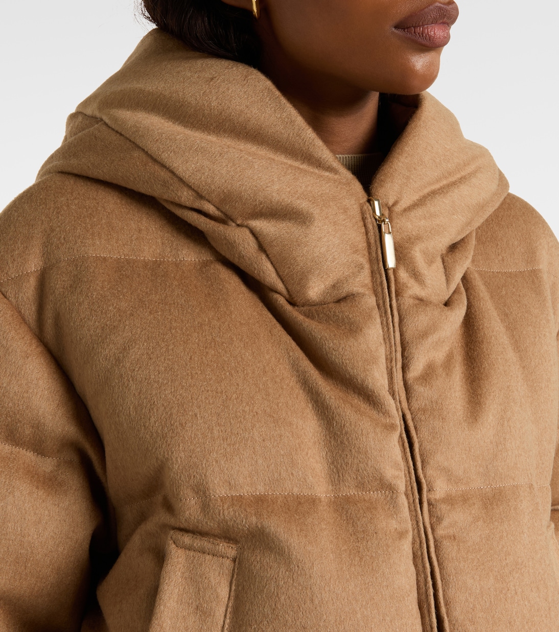 Wendbare Daunenjacke Dalia aus Kamelhaar | Max Mara