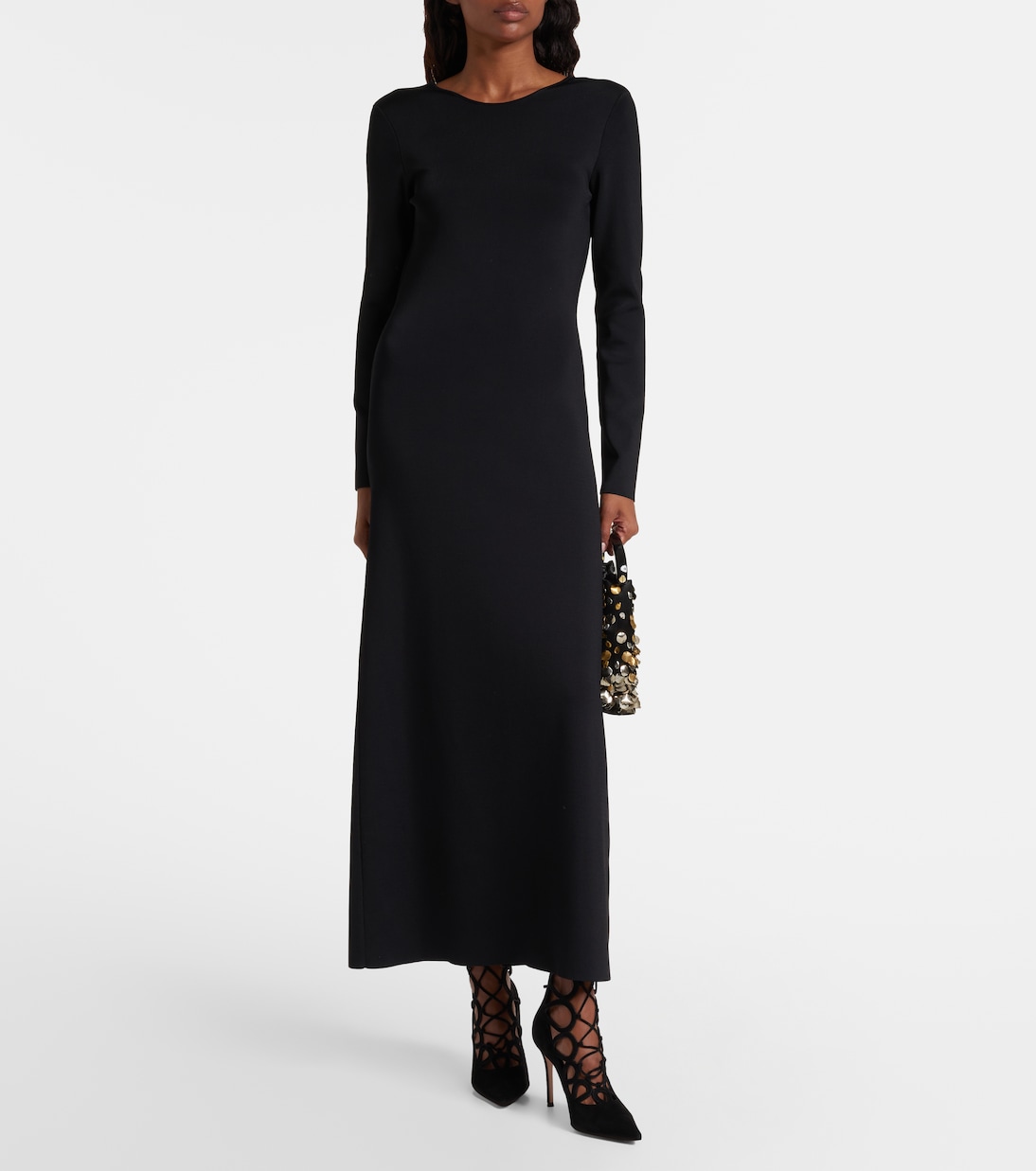 Pumps stringate Elisa 95 in suede | Gianvito Rossi