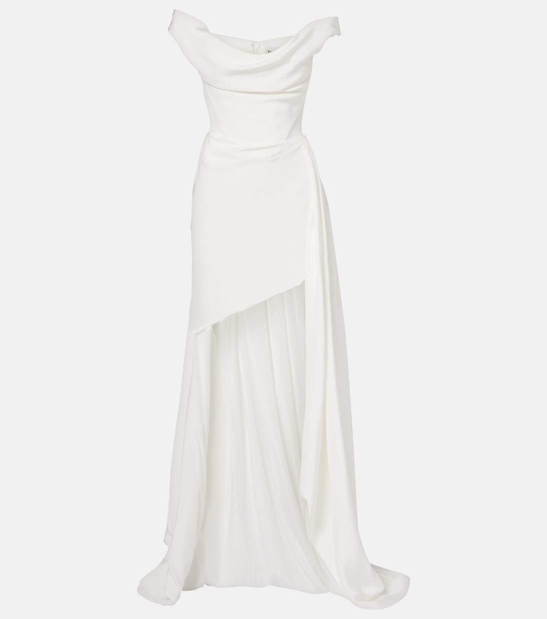 Sposa - Abito asimmetrico Comet in seta | Vivienne Westwood