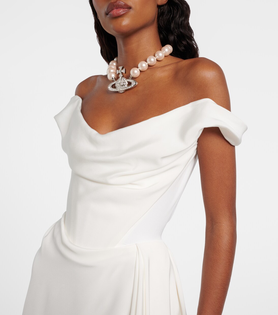 Sposa - Abito asimmetrico Comet in seta | Vivienne Westwood