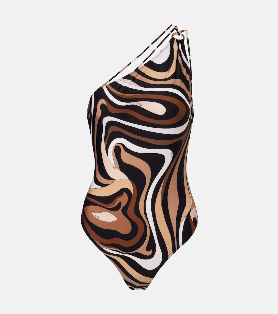 Marmo one-shoulder swimsuit | Pucci
