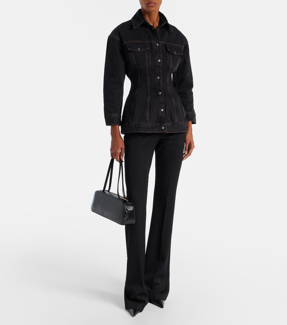 Contour denim jacket | Wardrobe.NYC