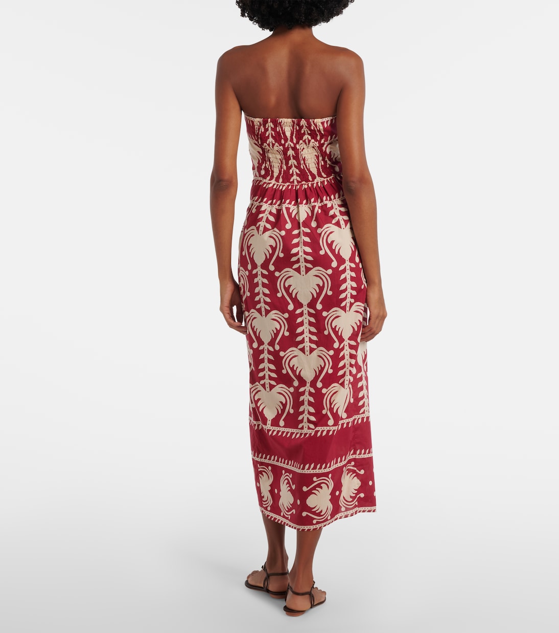 Printed cotton wrap dress | Johanna Ortiz