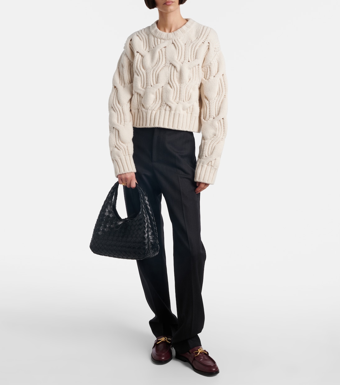 Campana Small leather shoulder bag | Bottega Veneta