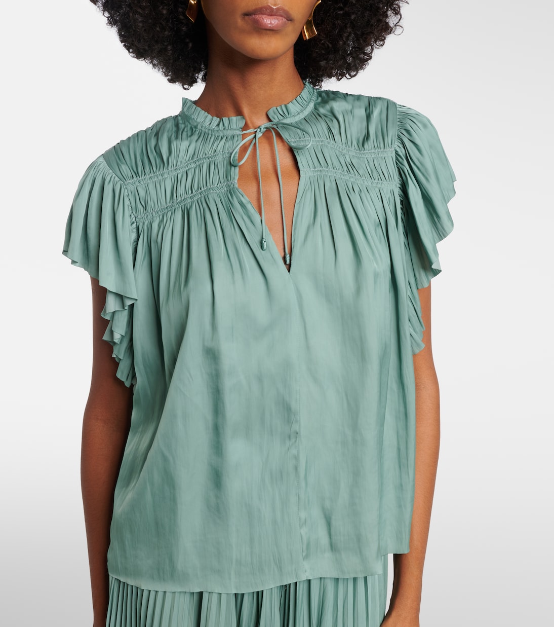 Top Agosta aus Satin  | Ulla Johnson