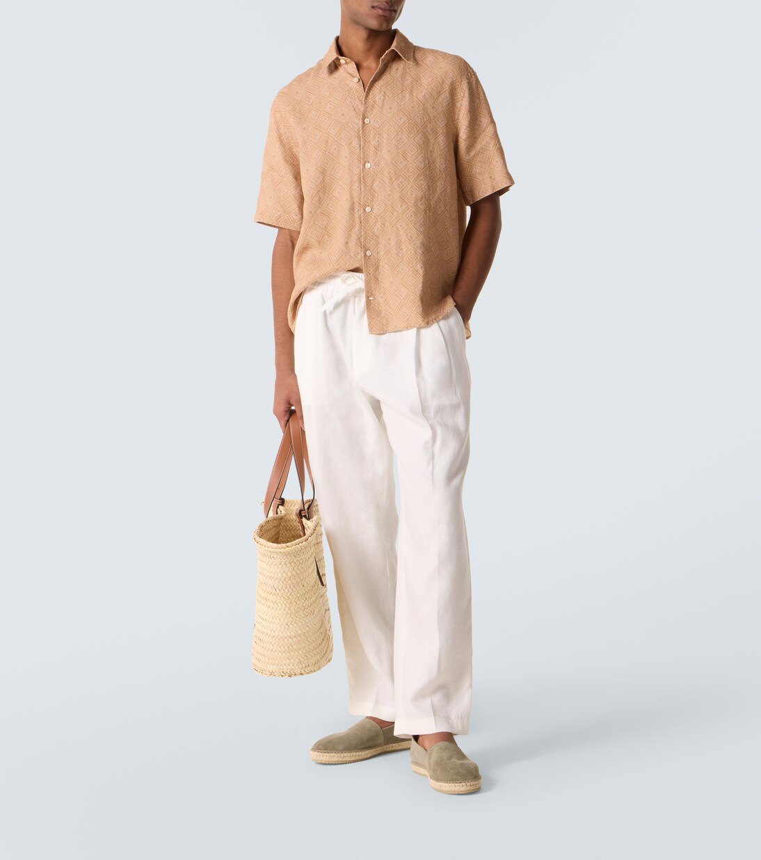 Espadrilles Helio aus Veloursleder | Frescobol Carioca