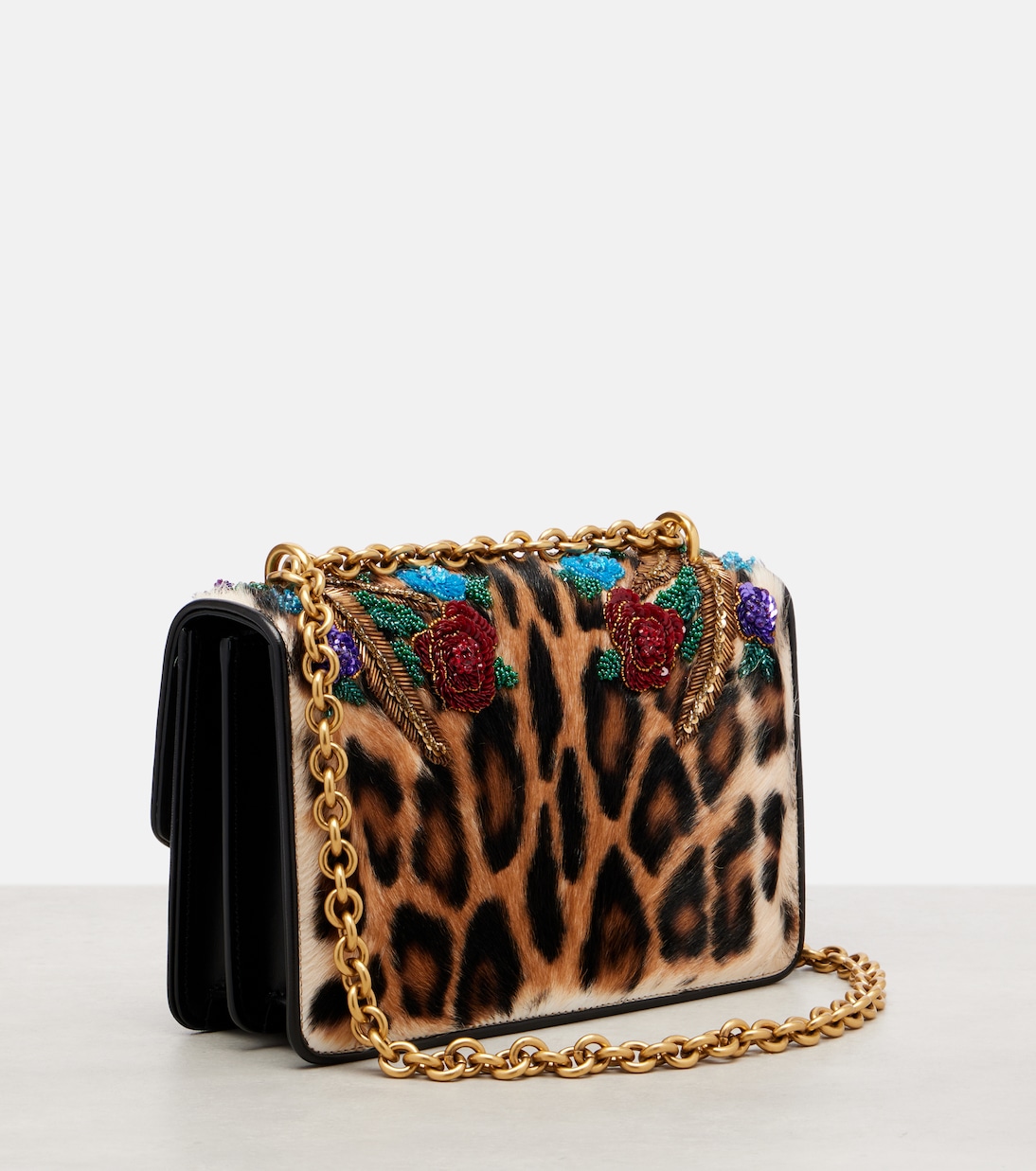 Borsa a spalla Vain Small in cavallino | Valentino Garavani