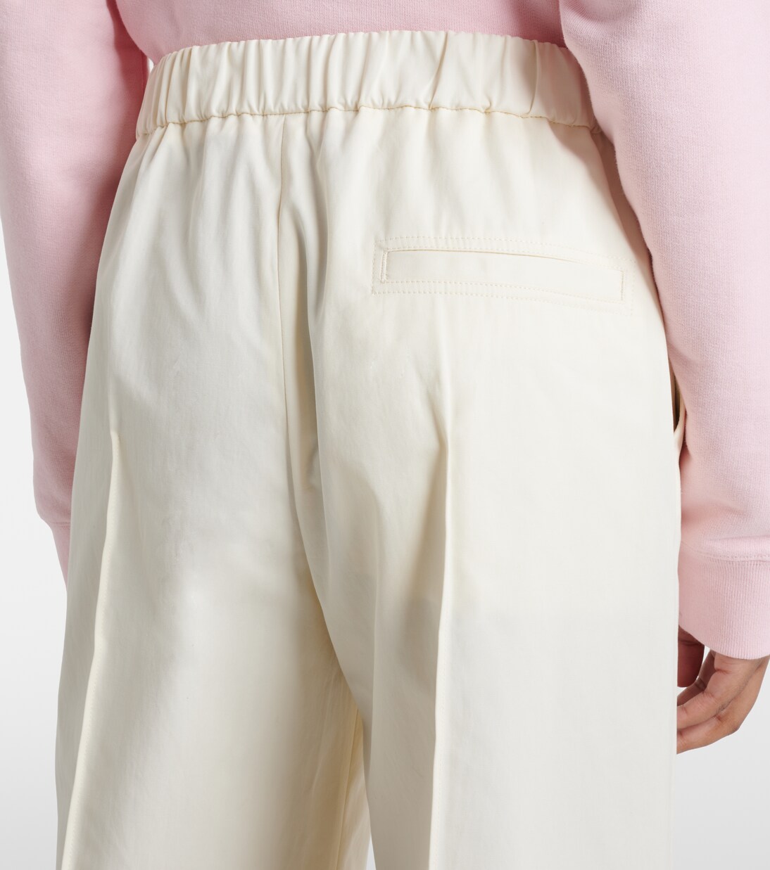 Pantalon ample en coton | Jil Sander