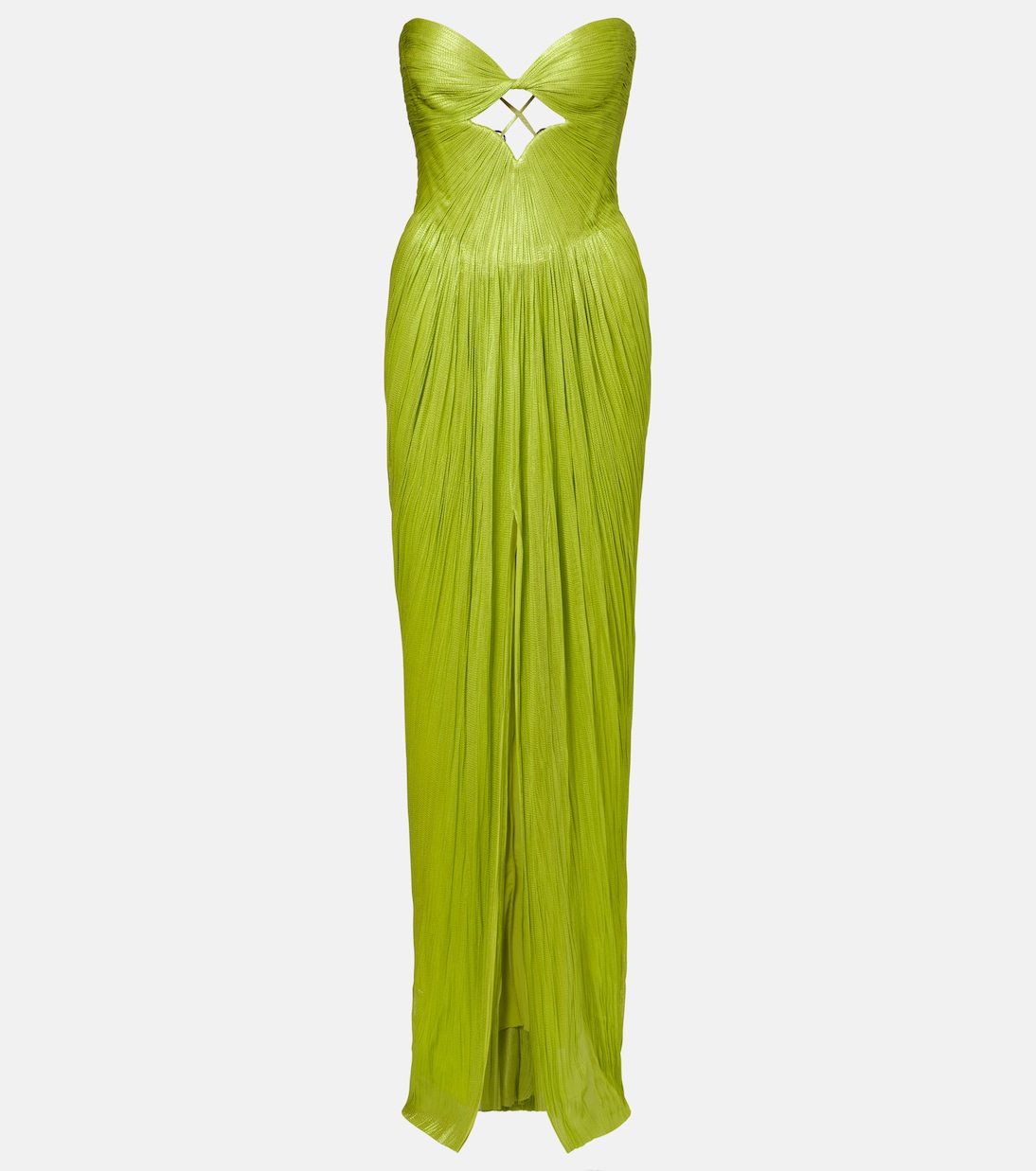 Stephanie silk tulle bustier gown | Maria Lucia Hohan