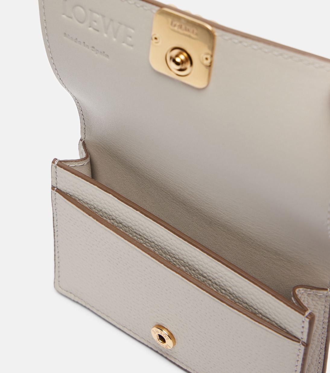 Anagram leather card case | Loewe
