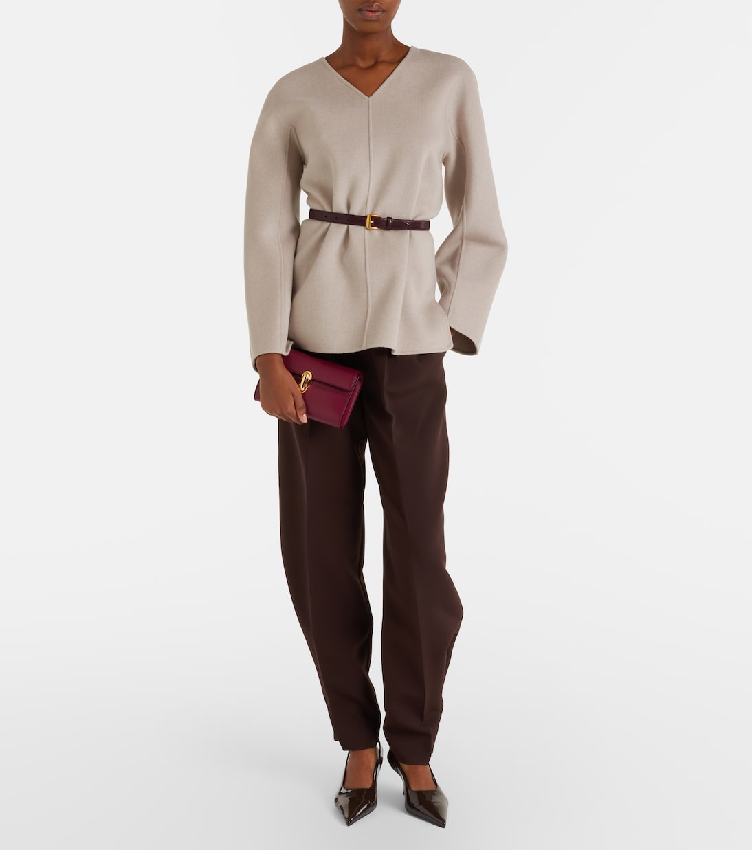 Symmetry Mini leather crossbody bag | Savette