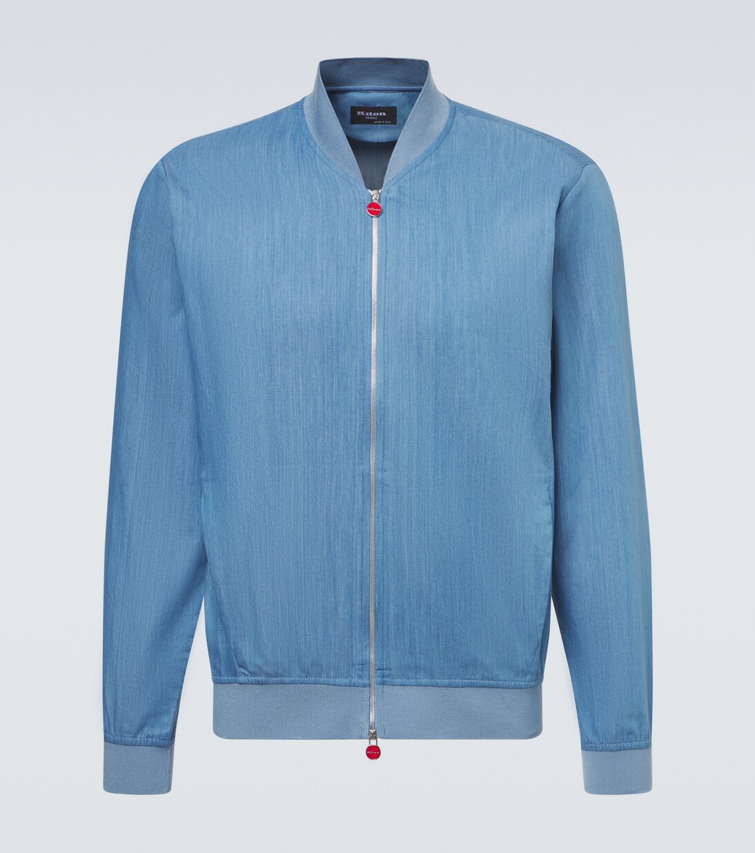 Denim bomber jacket | Kiton