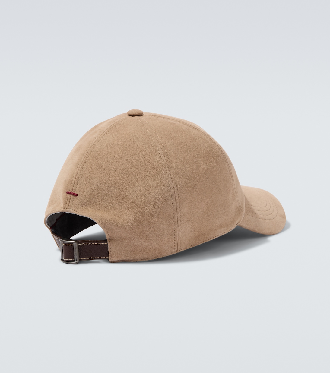 Baseballcap aus Veloursleder | Brunello Cucinelli