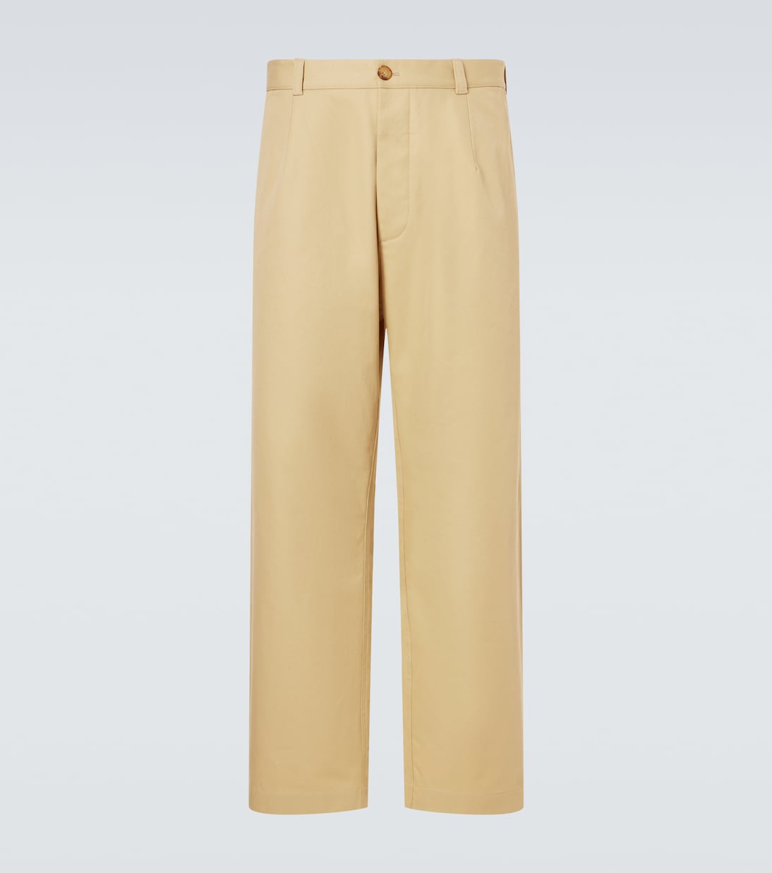 Fuji cotton twill straight pants | Loro Piana