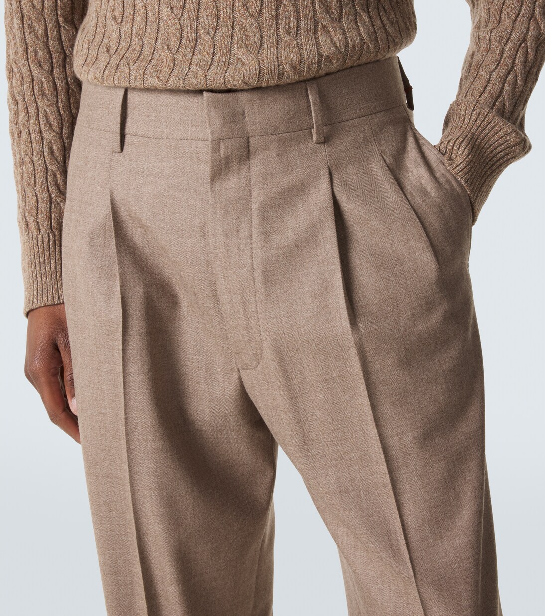 Gerade Hose Buxton aus Schurwolle | Loro Piana