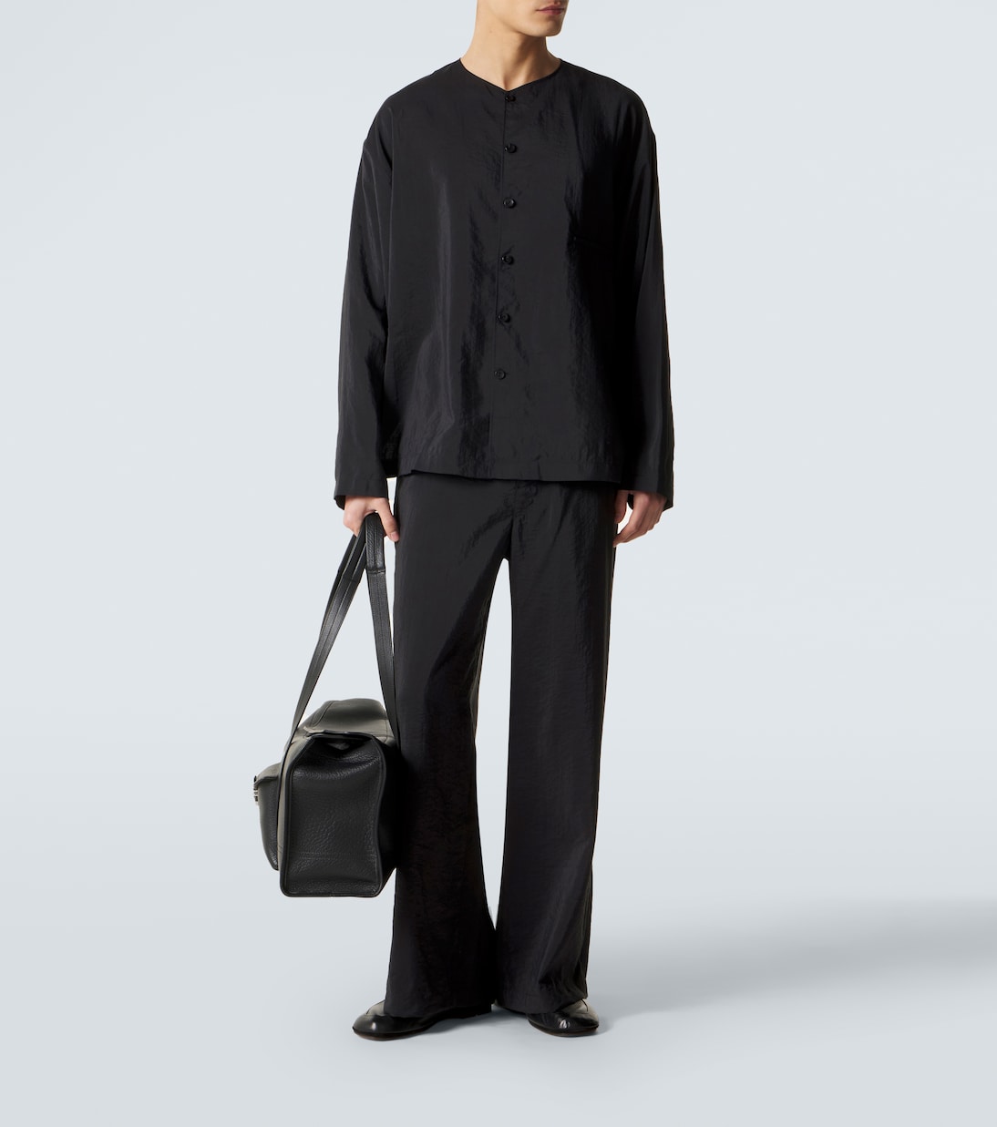 Slip-Ons Outdoor aus Leder | Lemaire