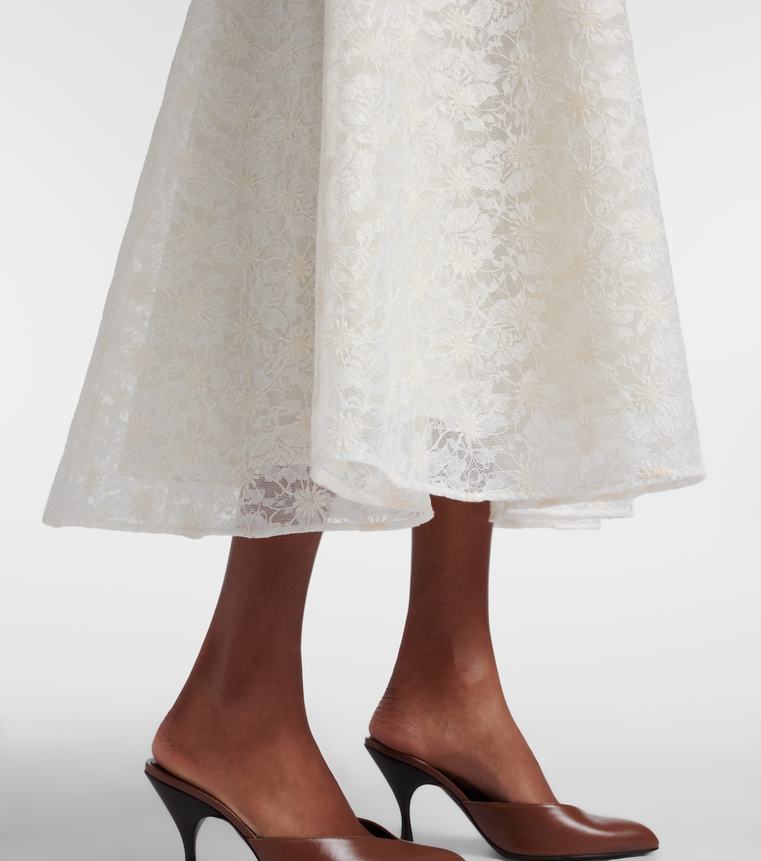 Avena embroidered midi skirt | Max Mara