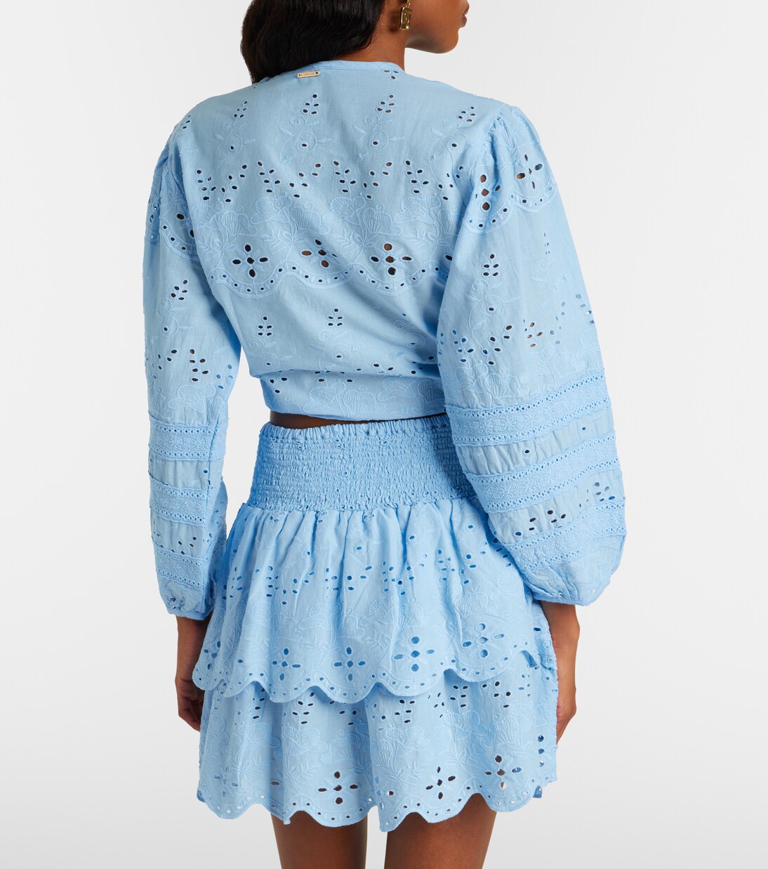 Pia broderie anglaise cotton top | Melissa Odabash