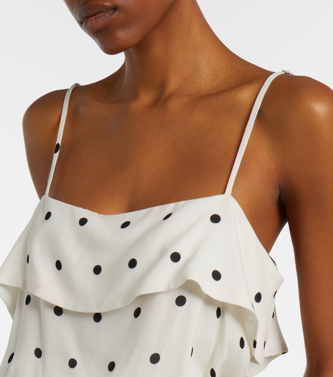 Crop top a pois | Adriana Degreas