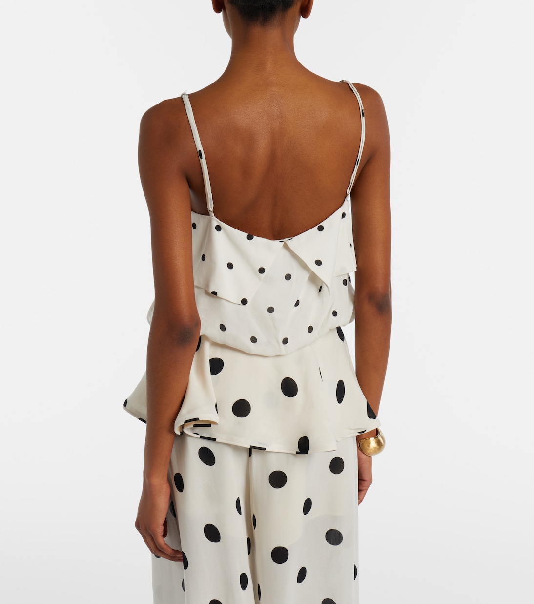 Crop top a pois | Adriana Degreas